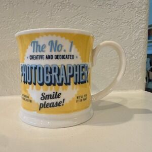 Diner Style‎ "The No 1 Photographer" Mug Creative Dedicated Smile Please Coffee